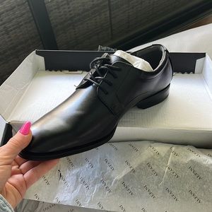 Alfani Mens Andrew Lace Up Dress Oxfords, Black, Size 8.5